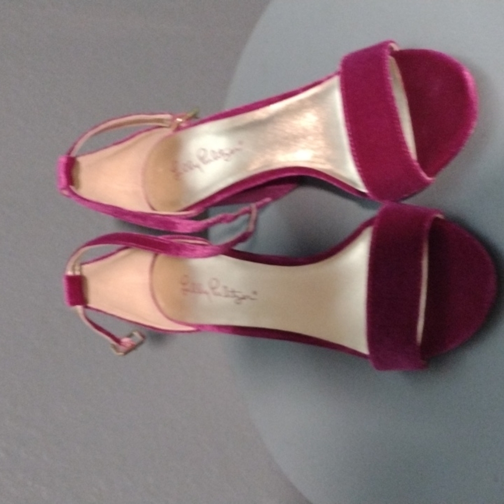 Lilly Pulitzer Blackberry Amber Lynn Sandals